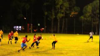 FlagFootball RedVsWhite 10272015 Mike pass to Sarah 2