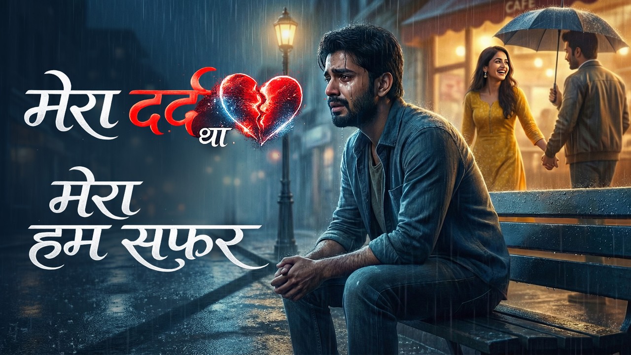 मेरा दर्द था मेरा हम सफ़र | Mera Dard tha Mera Humsafar | Emotional Sad Song | Viral Hit Hindi Song