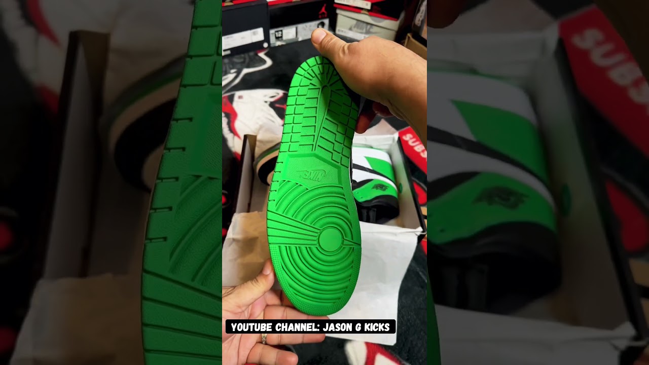 Early Look 👀 Jordan 1 Lucky Green 🍀