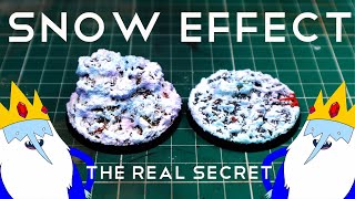 Cheap & easy super resistant SNOW for gaming bases