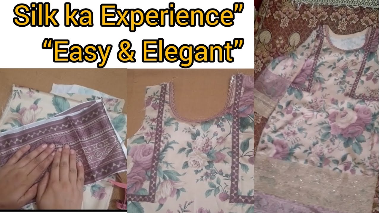 Silk Shirt Stitching for Beginners #StitchingTutorial#Tailoring#EasyStitching#ClothingTutorial