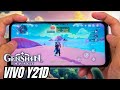 Vivo Y21D test game GENSHIN IMPACT Max Graphics | Unisoc T7225