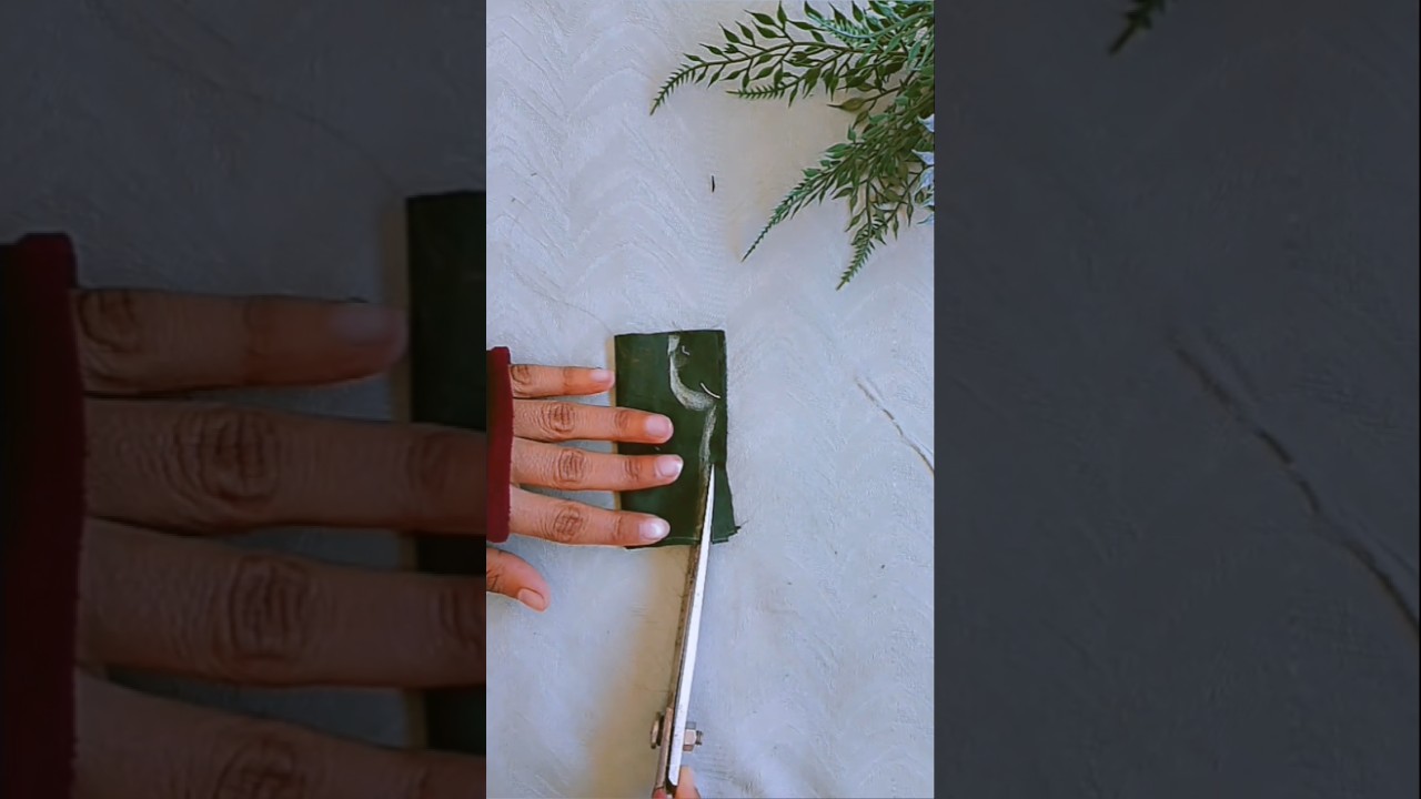 Diy doll top cutting and stitching 