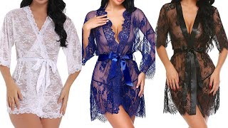 Hot#sexy#outstanding net night gown design, woman's sleepwear, wedding night gown design ideas