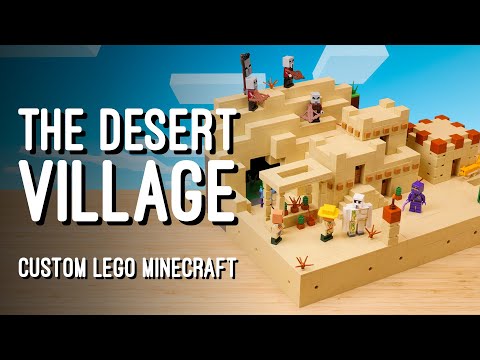 The Desert Village | Custom LEGO Minecraft World