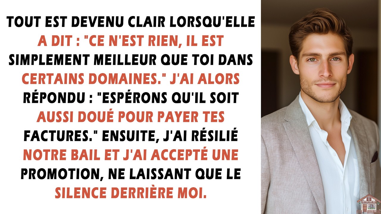 Tout est devenu clair lorsqu'elle a dit : 