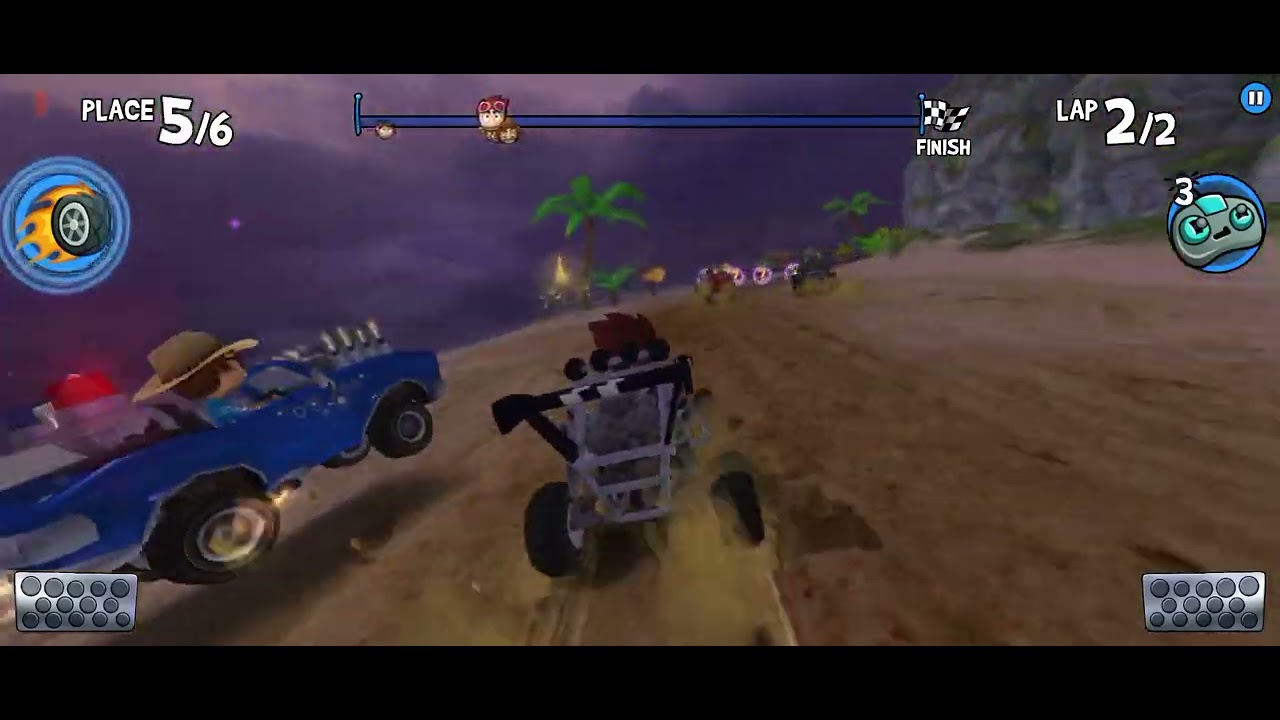 "I'm in Your Head" Achievement | Beach Buggy Racing