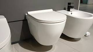 Devit 3020110 LAGUNA Підвісний безобідковий унітаз+кришка quick-fix, soft-close
