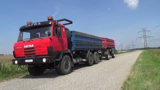 TATRA 815 AGRO - ČERVENÁ KRÁSKA. SILÁŽE + ŽNĚ + SENÁŽE.