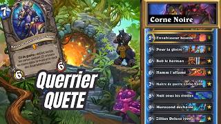 La nouvelle carte Hearthstone dans le  GUERRIER QUETE !