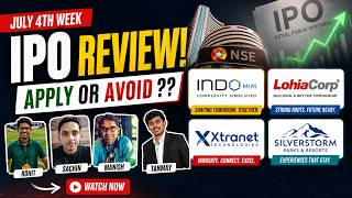 Indo-MIM, Lohia & other July 4th week IPOs - Apply/Avoid Primary Market Chatter