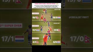 Three Super Overs , Endless Drama 🤯🔥 | #nepal #superover #cricket #india #drama #sports #teamindia