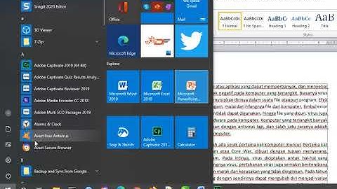 Integrasi Data dari MS Word ke dalam MS Powerpoint