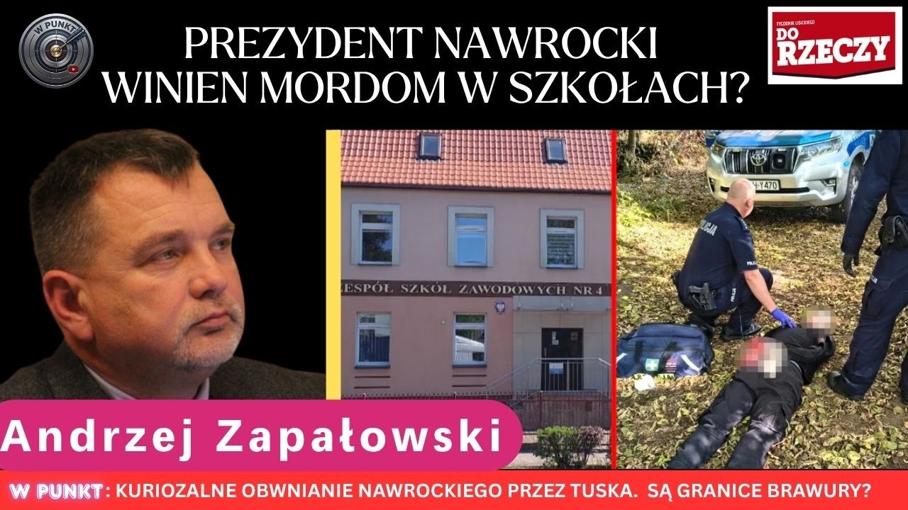 Miniatura: Prosto z Sejmu - Nawrocki winien mordom w...