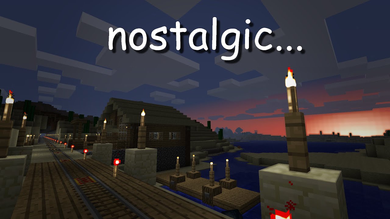 Desert Train Station | Minecraft Beta 1.7.3