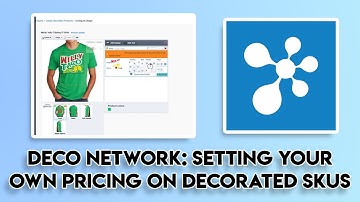 Deco Network - Setting your own pricing on decorated products