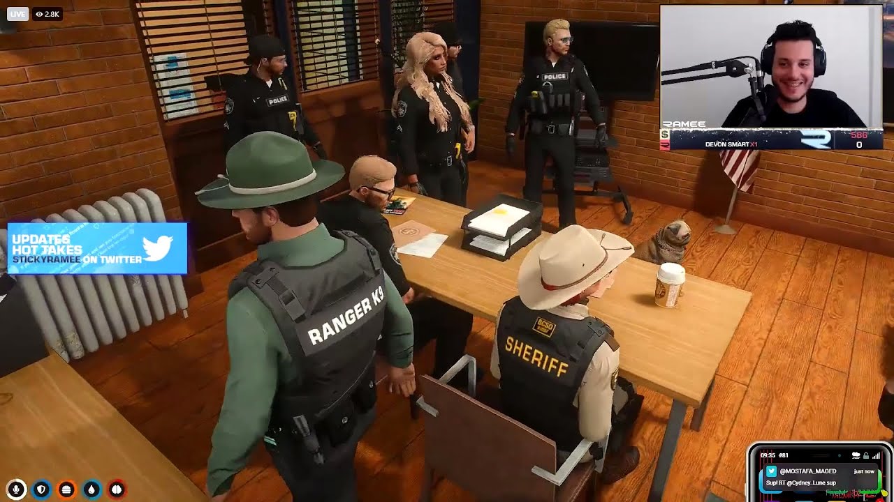 Conan Clarkson Attends Shift 2 PD Meeting | GTA RP NoPixel 3.0