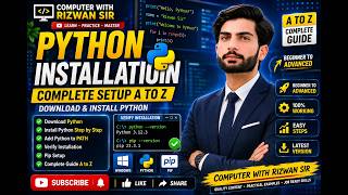 How to Install Python on Windows 1011  Complete Python Setup A to Z  Beginner Guide