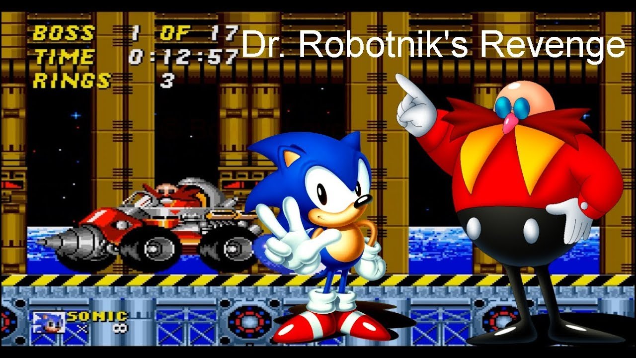 Sonic robotnik revenge. Robotnik Revenge. Доктор Роботник Соник игра. Sonic 2 Robotnik s Revenge. Доктор Роботник Соник 1.