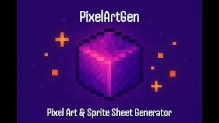 PixelArtGen - PixelArt and Sprite Sheet Generator