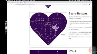 [LED Heart] - Board PCB Design Part 3 screenshot 1