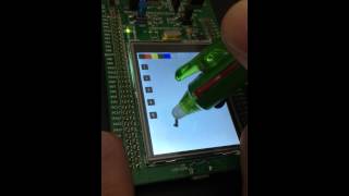 STM32F429I-Disco uGFX Notepad FreeRTOS