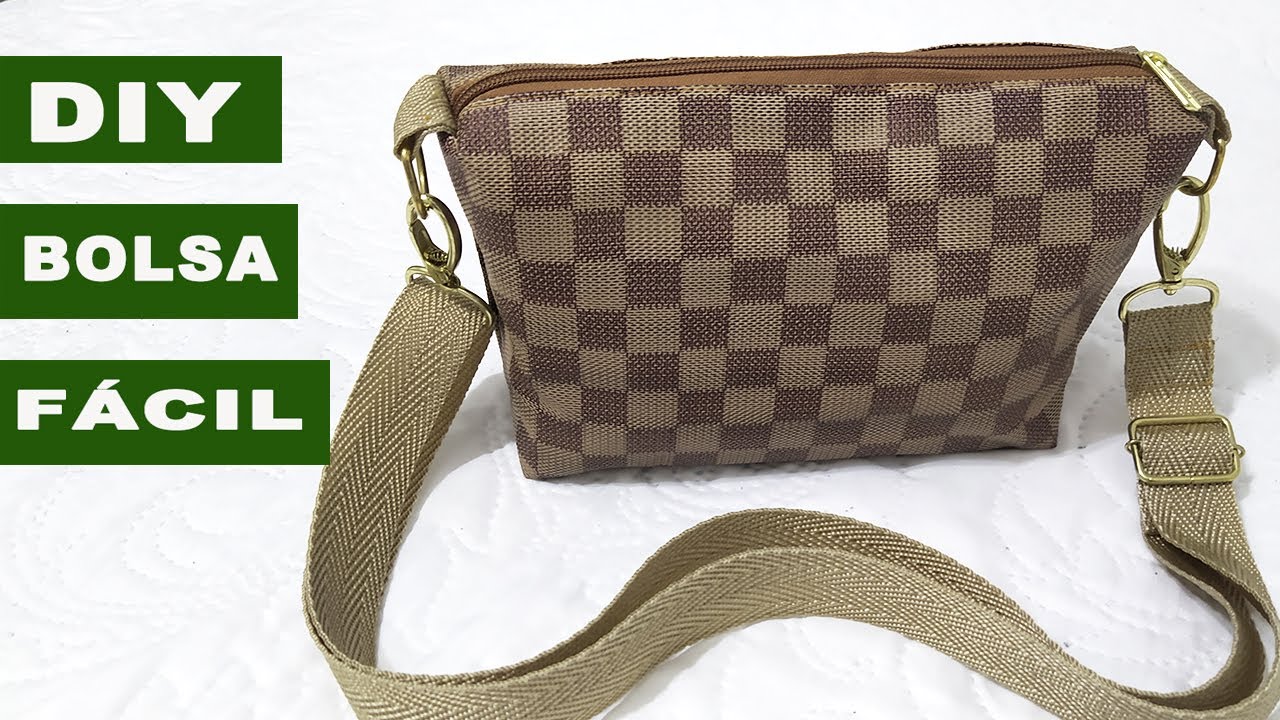 Bolsa transversal Muito fácil | Passo a Passo MUITO FÁCIL