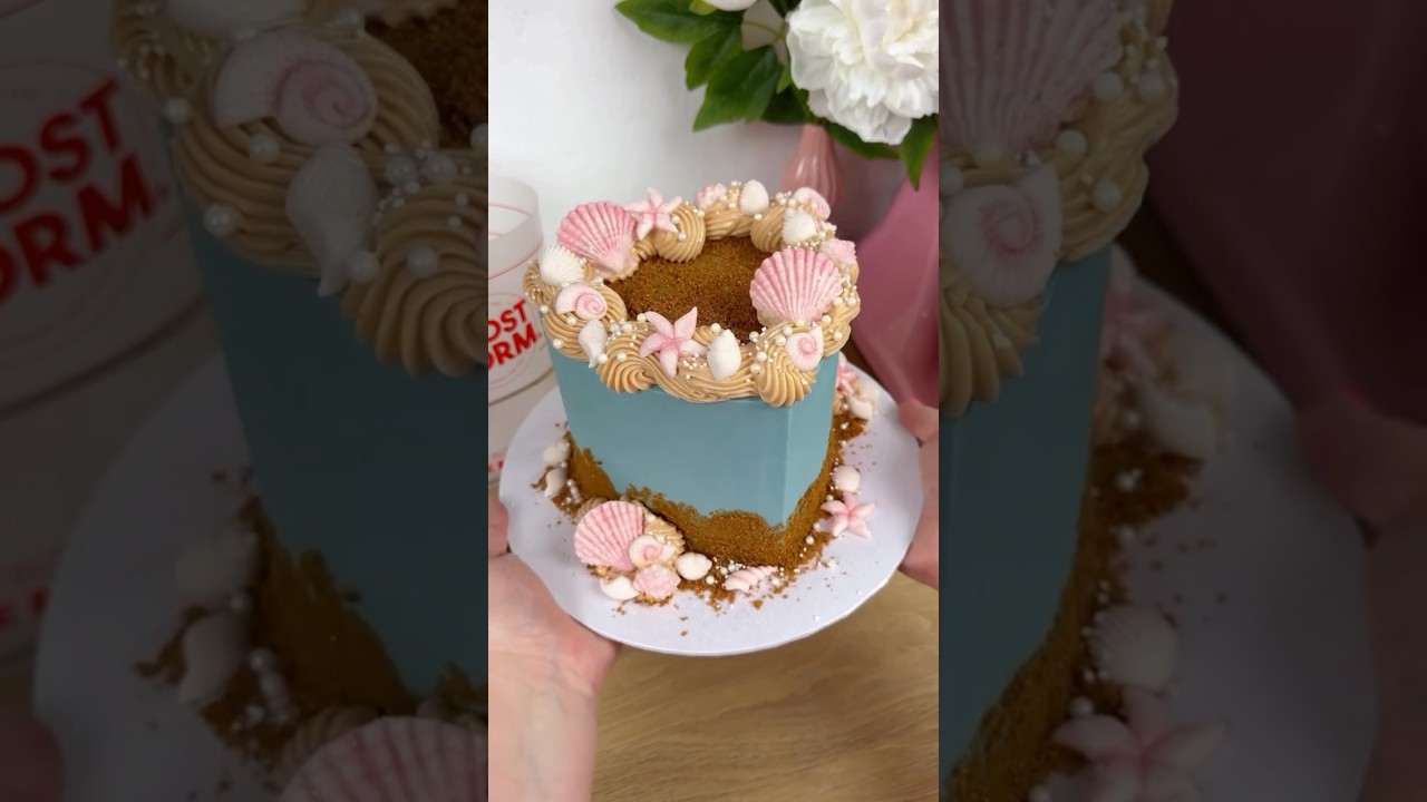 Heart Cakes match LITERALLY any theme and Frost Form makes it so easy!! 😍😍 www.frostform.com