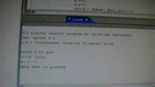 simple mindstorms rcx plotter with IR -Com writing