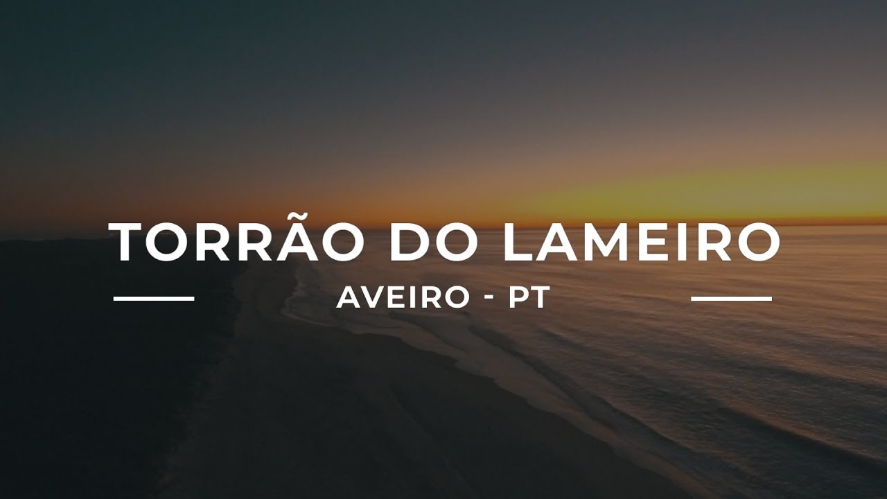 Sunset Torrão do Lameiro, Aveiro - Portugal (Imagens Aéreas)
