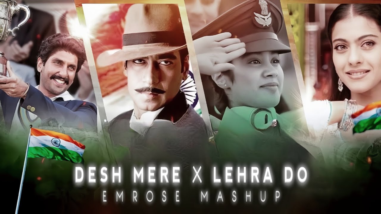 Desh Mere X Lehra Do | Emrose Percussion | Independence Day Hindi ...
