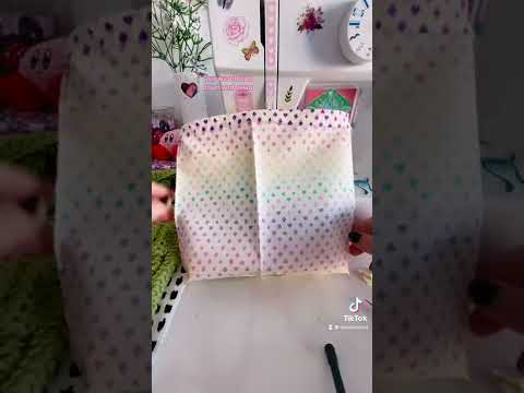 Video: Sådan tilføjes en foring til strikkede eller hæklede tasker: 9 trin