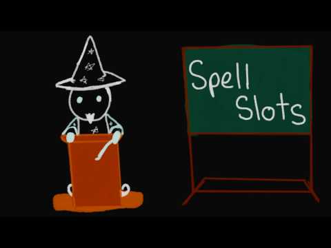 Explaining D&D (badly) - How do spell slots work in 5th Edition?