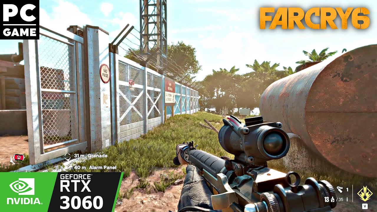 Far Cry 6 - RTX 3060 12GB PC Gameplay [4K ULTRA 60 FPS] Graphics (No ...