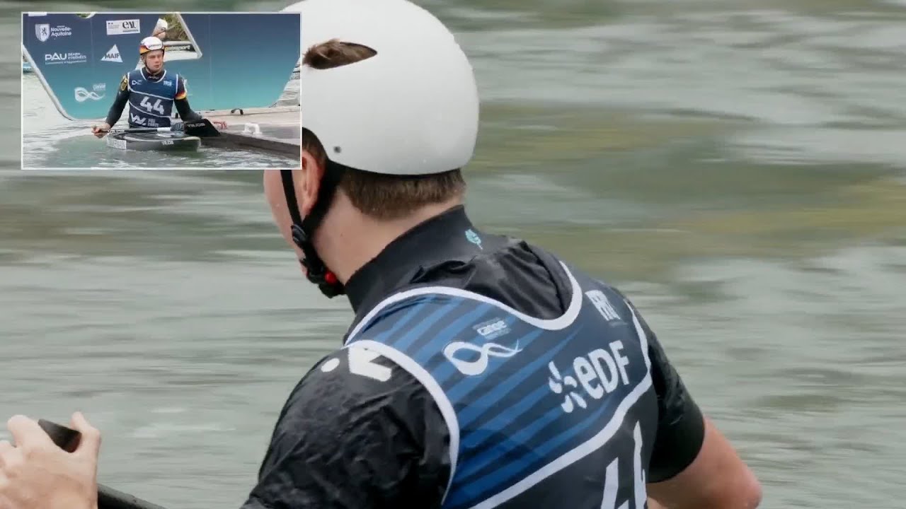 Nathaniel Franics, USA - Canoe Heats / 2025 ICF Canoe Slalom World Cup Pau France