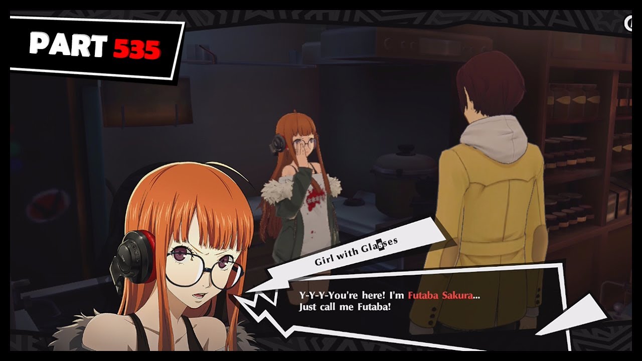 Прохождение Persona 5 The Phantom X, часть 535: Леблан; Встреча с Футабой Сакурой.