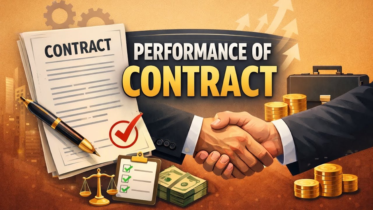 Performance of Contract | Sections 37–50 | Indian Contract Act Explained