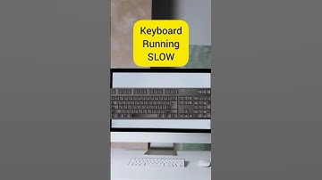 Fix slow Keyboard problem in four steps #tech #techtips #techshorts #tipsandtricks #shorts