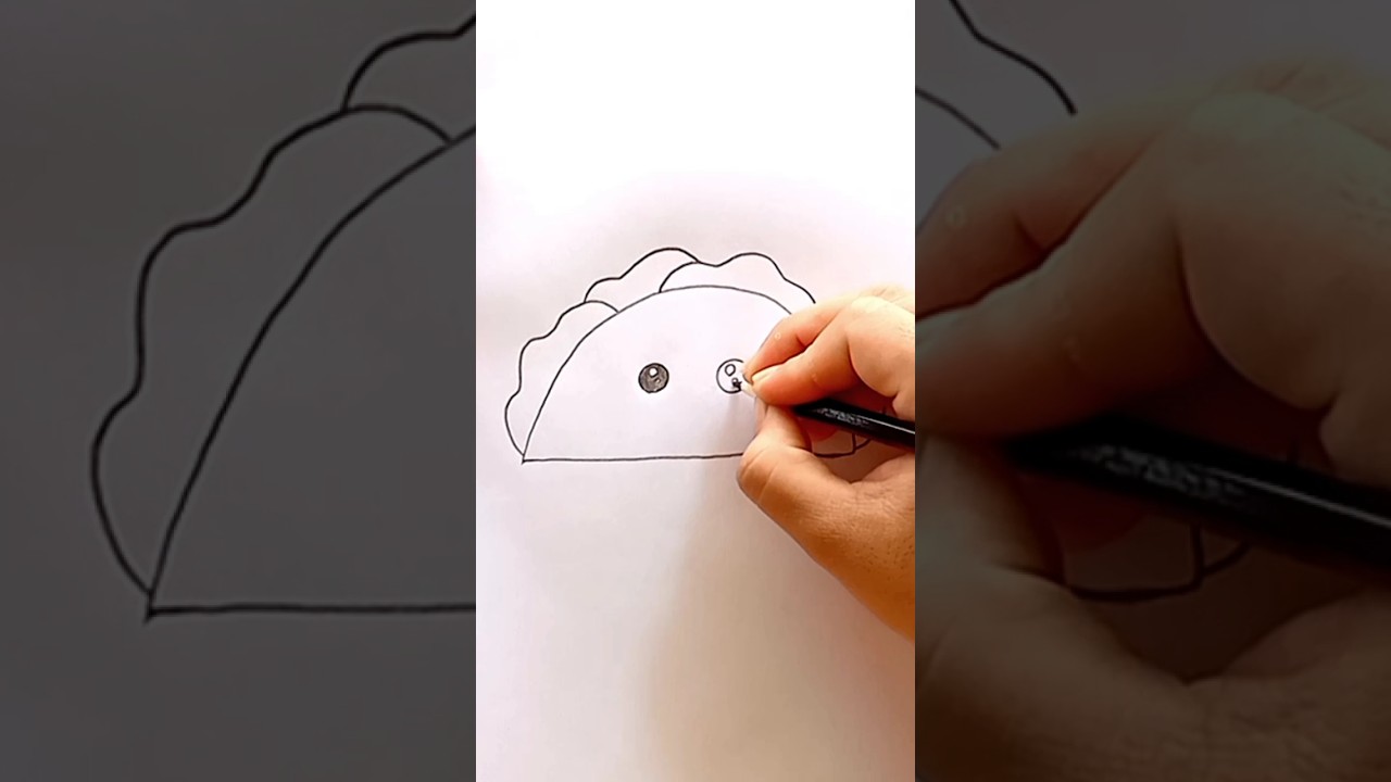 Cute sandwich drawing