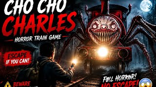 😱 CHOO CHOO CHARLES NE MERI BAND BAJA DI! | Horror Train Game Gameplay