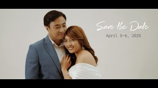 SAVE THE DATE! 💍