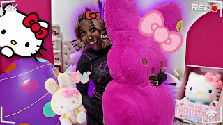 HELLO KITTY EASTER BASKET SURPRISE FOR FIANCÉE 😱😍 !!  