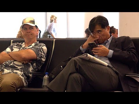 FARTING AT THE AIRPORT 2 - THE POOTER - Santa Gets Angry at Farting Man - Fart Prank | Jack Vale