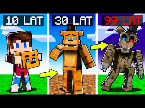 MINECRAFT, ale ŻYCIE ANIMATRONIKA z FIVE NIGHTS AT FREDDY’S
