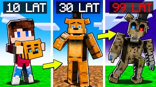 MINECRAFT, ale ŻYCIE ANIMATRONIKA z FIVE NIGHTS AT FREDDY’S