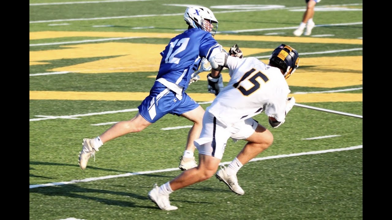Reid Stegbauer 2022 Two Way Midfielder Spring 2021 Highlights St Xavier