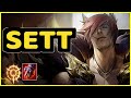 SETT VS AKALI TOP GAMEPLAY DIAMOND I