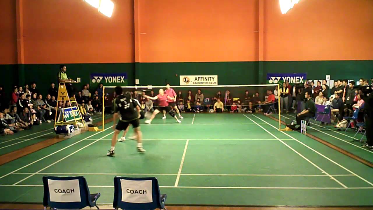 USA Badminton Adult Nationals 2011 Mixed Doubles Finals Set 1 YouTube