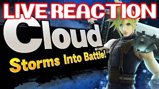 LIVE Reaction to Cloud Strife in Smash Bros.! - Nintendo Direct 11.12.15