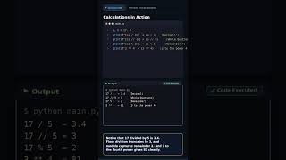 Python for Beginners - Part 7: Arithmetic Operators & Math | Learn Python from Scratch #shorts